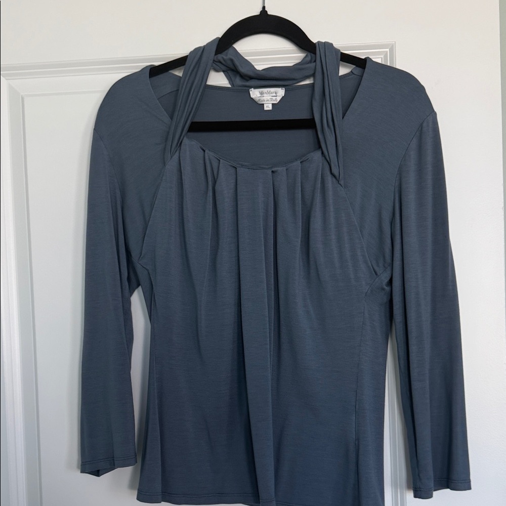 MaxMara Gray Women's Top - Picture 2 of 6